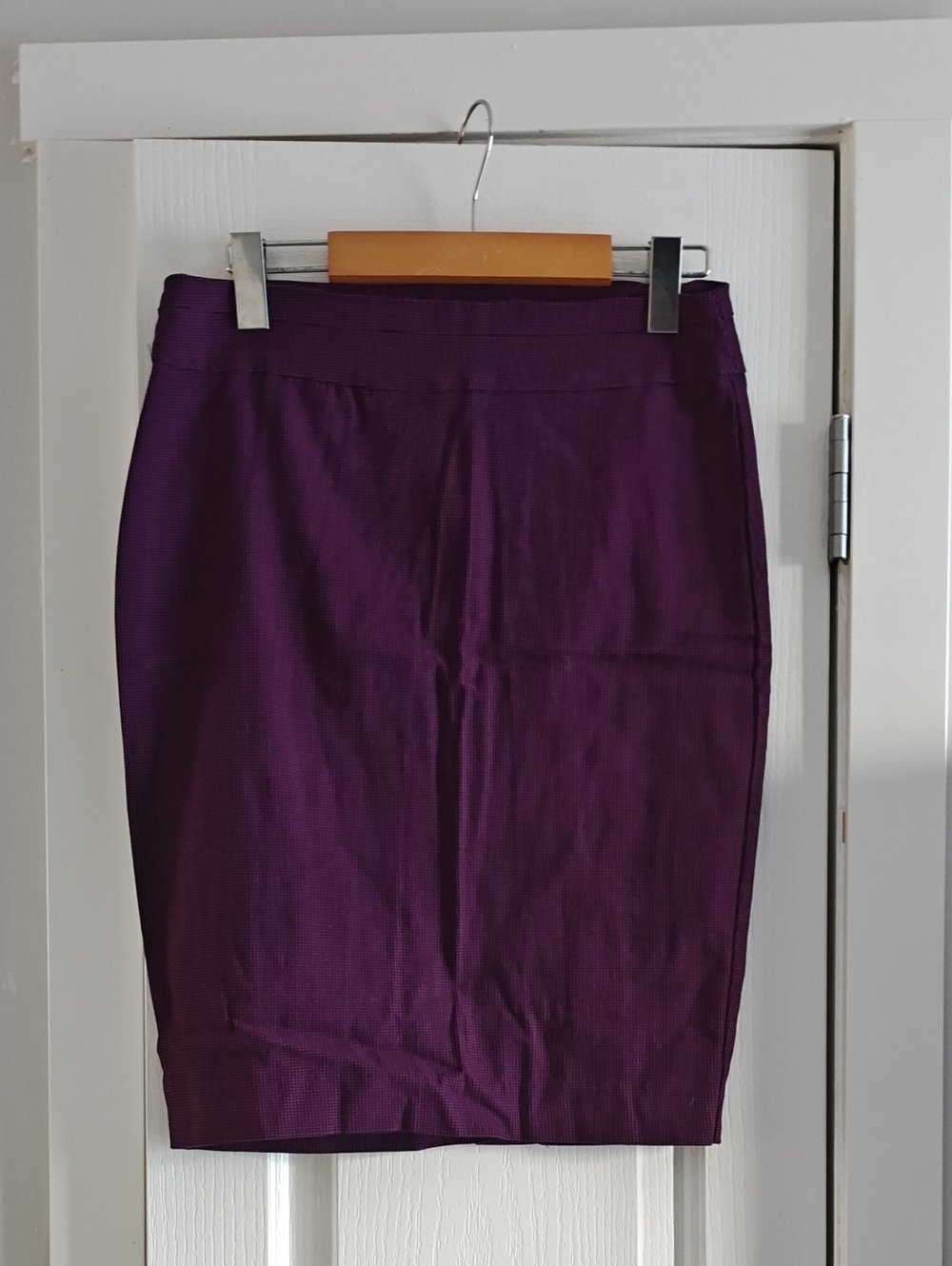 RW&CO. Deep Purple Pencil Skirt